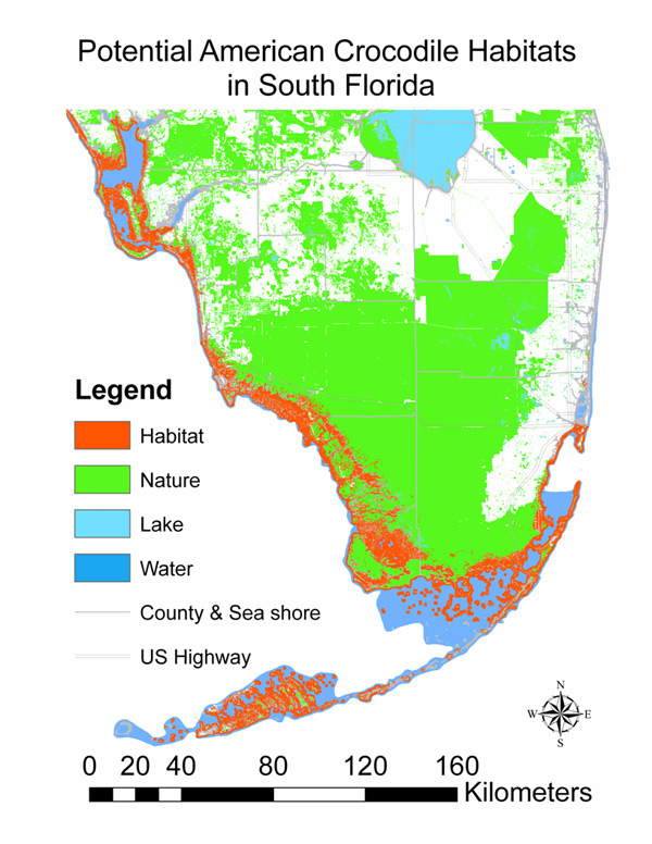 American Crocodile Range