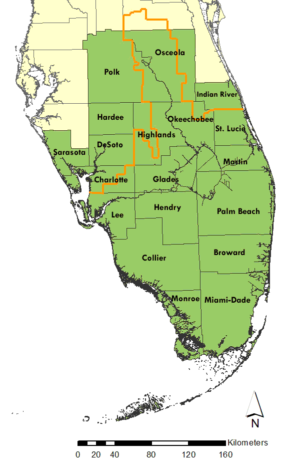 south florida map